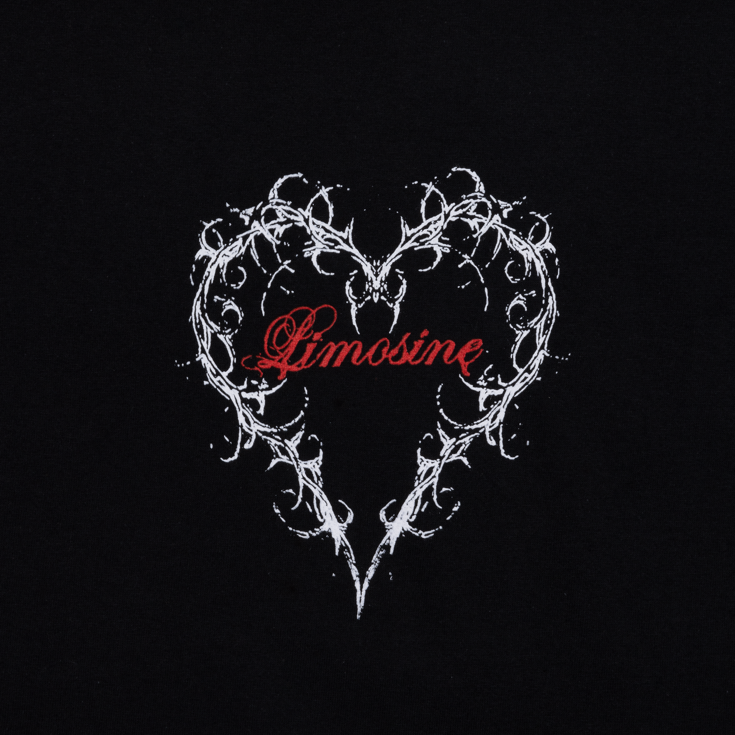 Limosine - Heart Black Tshirt