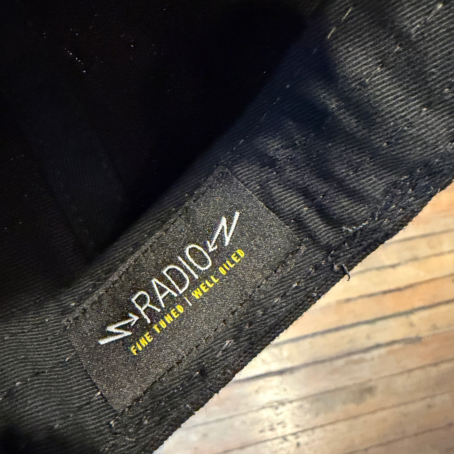 Radio - Baseball Cap Black/Gold