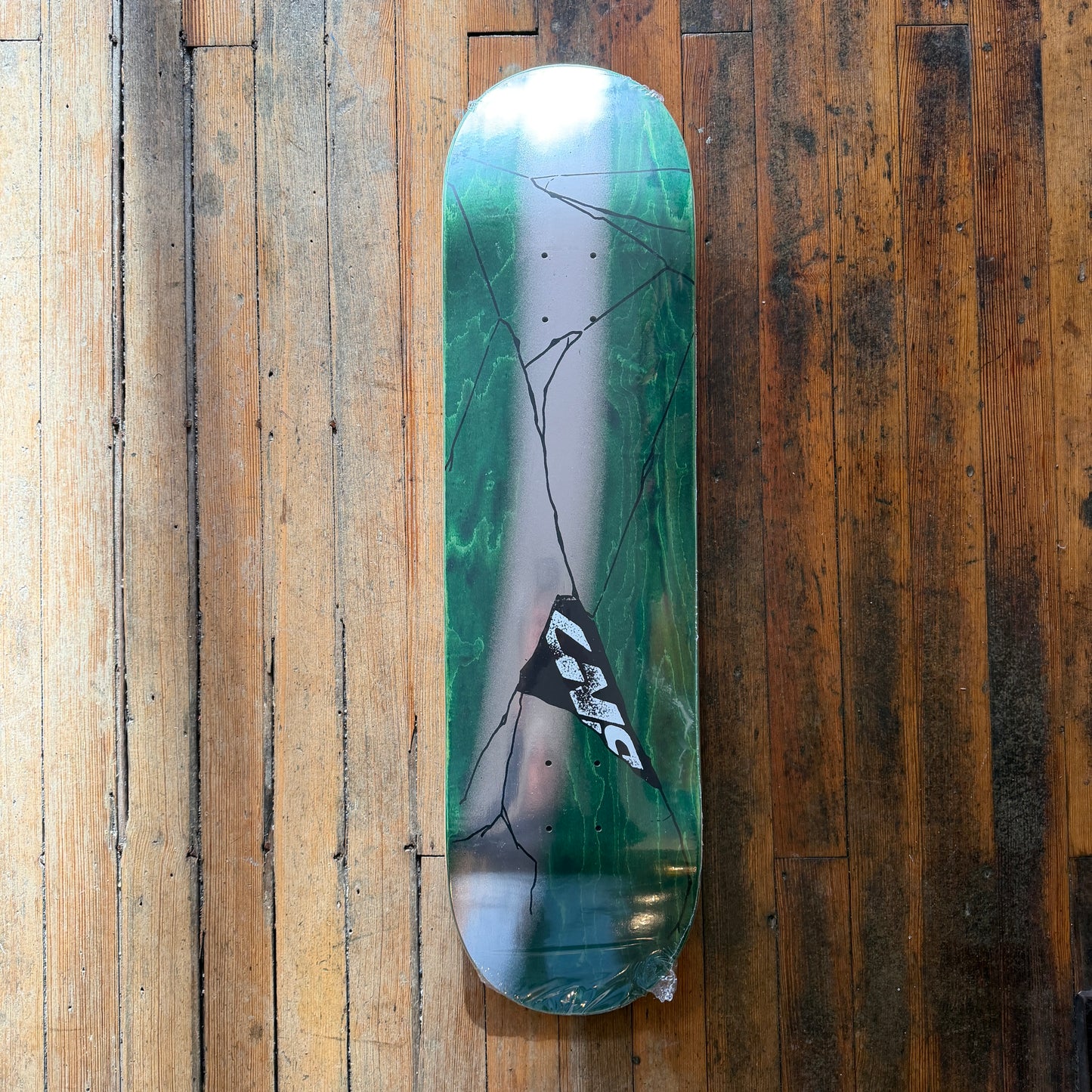 Late Nite Stars - Green/Chrome Deck