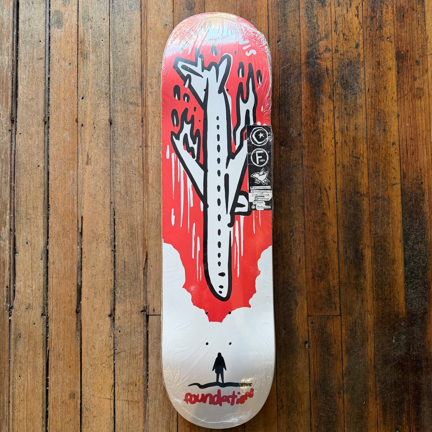 Foundation - Julian Lewis Impending Doom 8.13" Deck