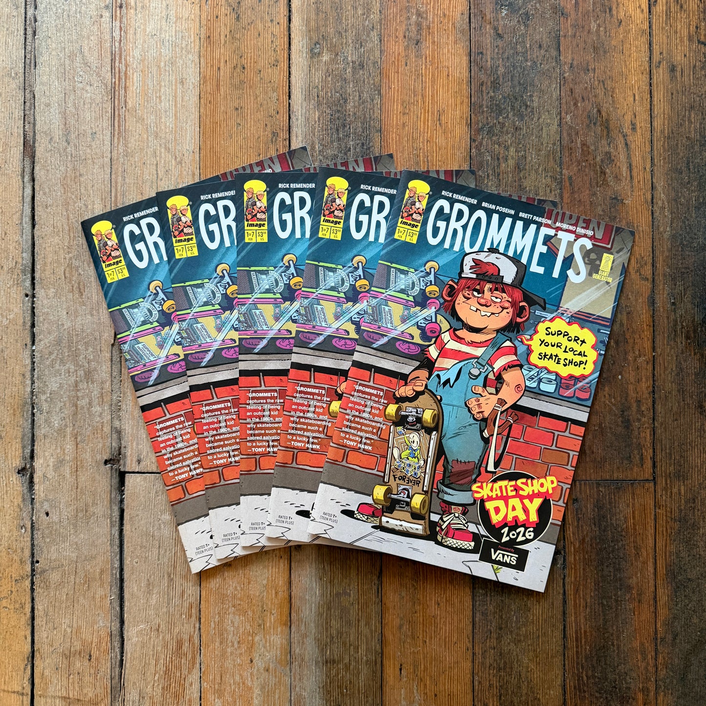 Grommets - Skateshop Day Limited Comic Book