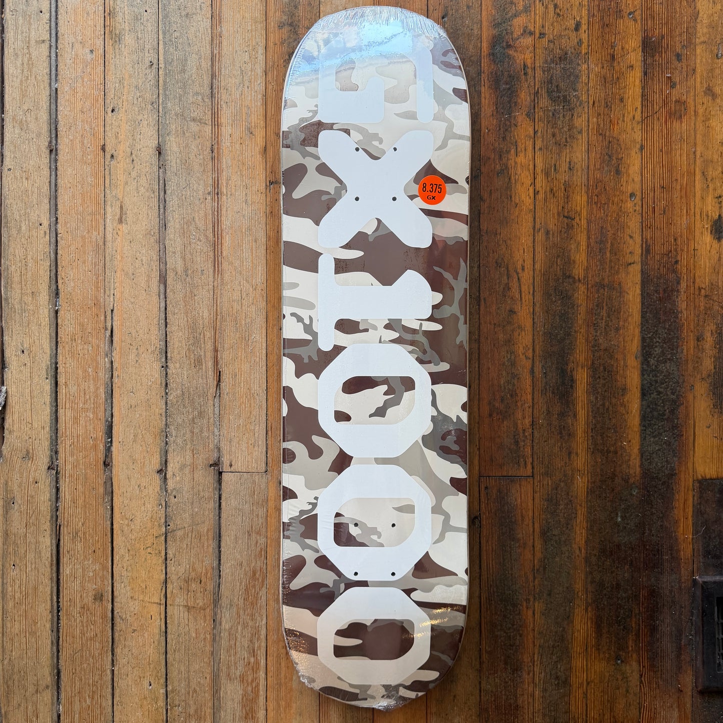 GX1000 - OG Logo Camo/White 8.37" Deck