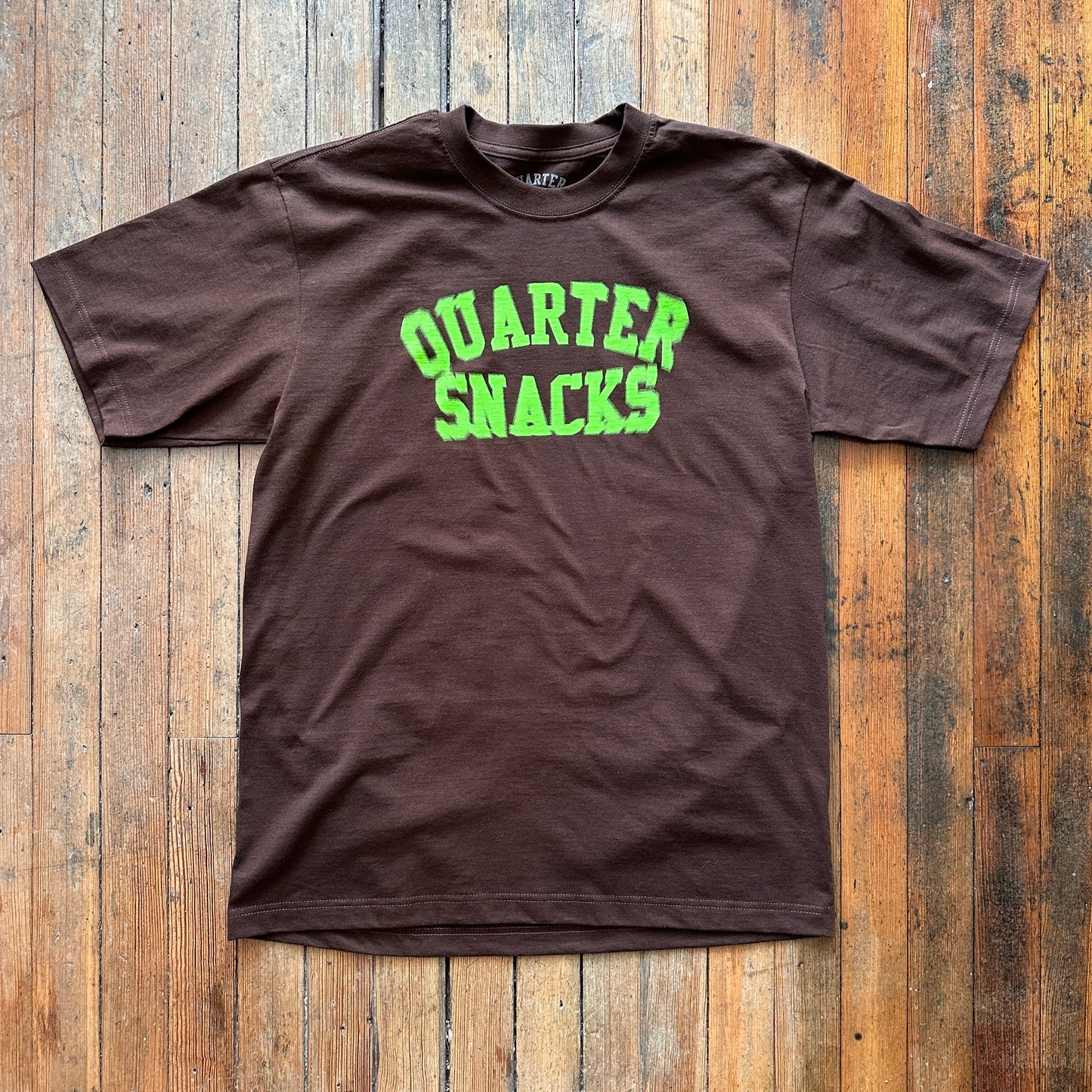 Quartersnacks - Motion Arch Brown Tshirt