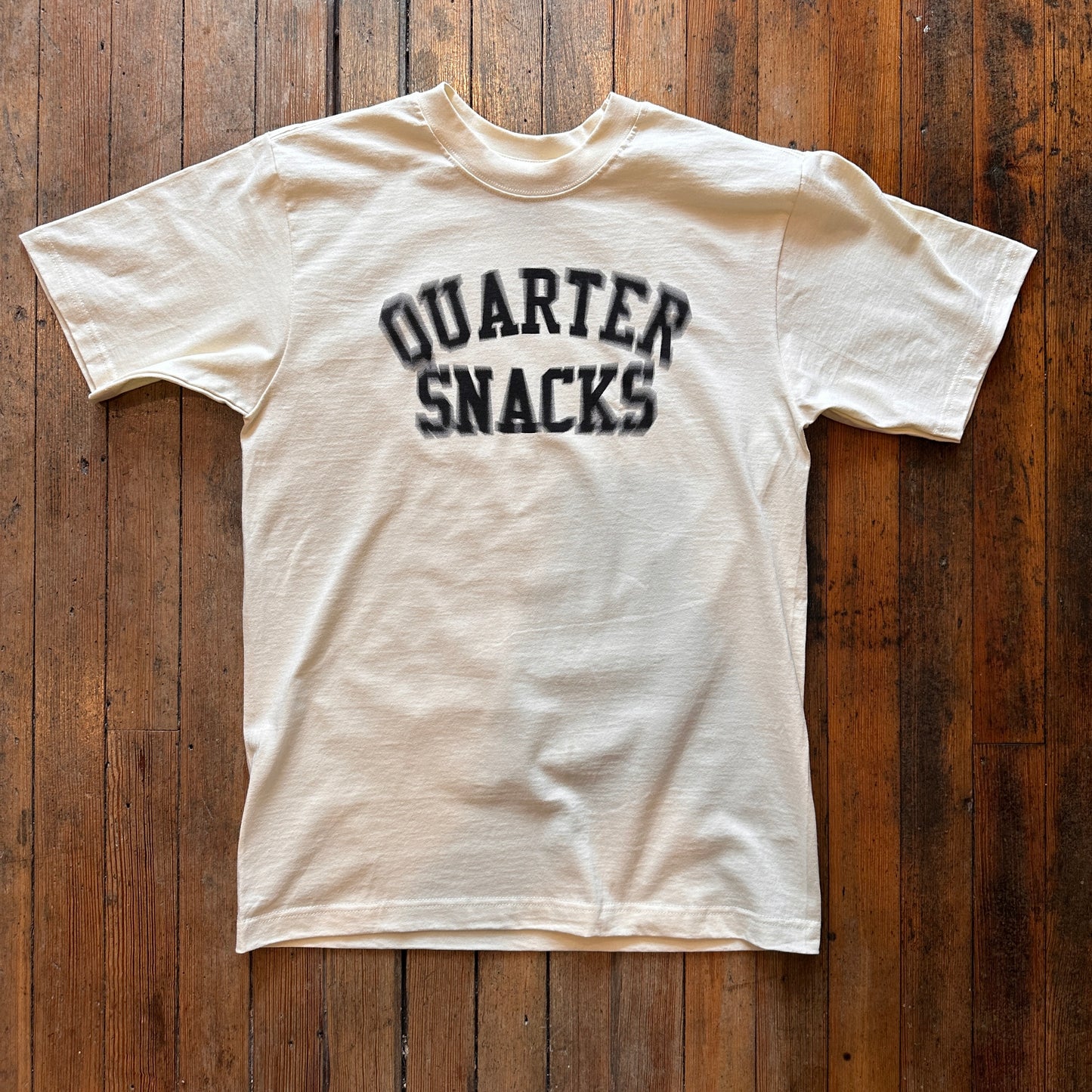 Quartersnacks - Motion Arch Cream Tshirt