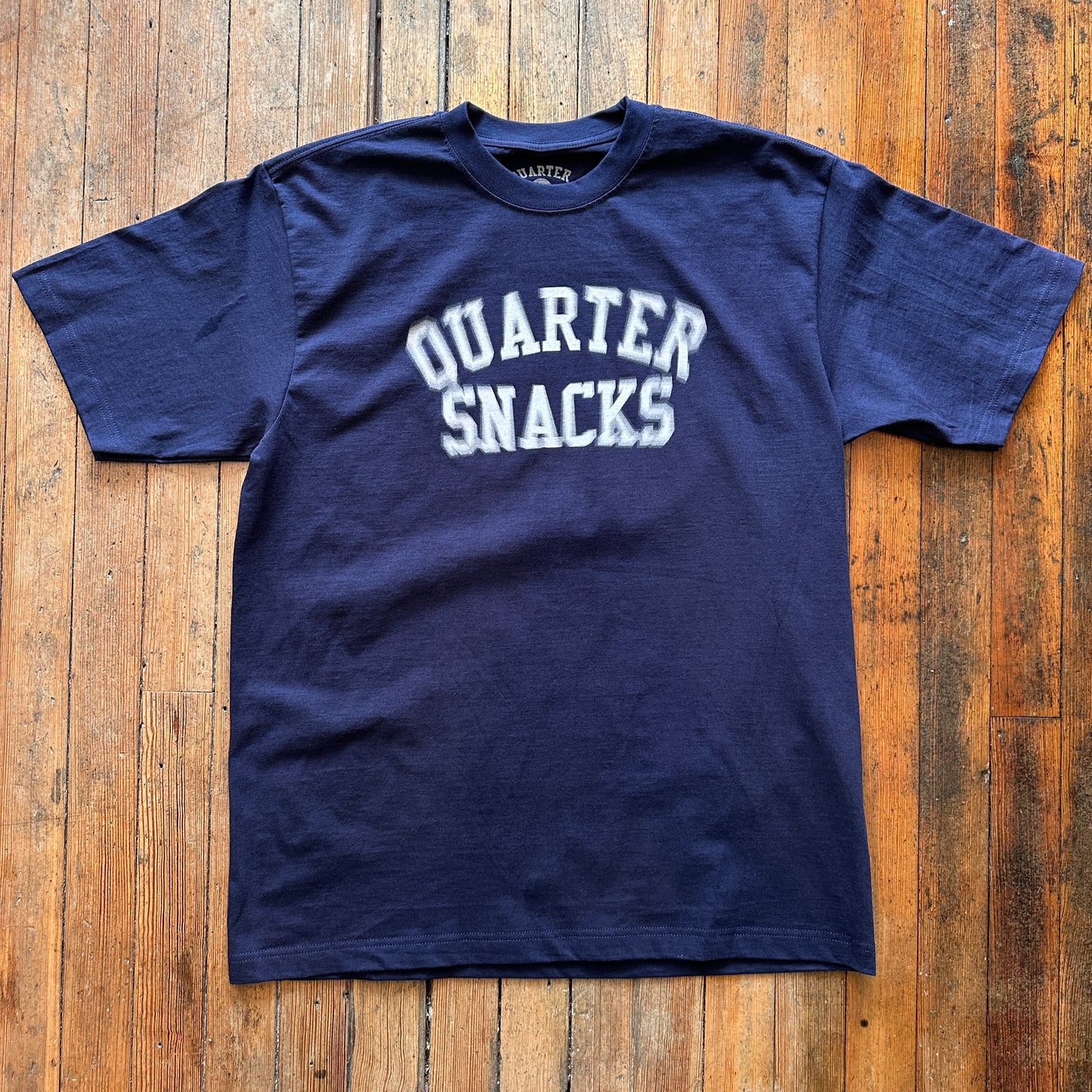 Quartersnacks - Motion Arch Navy Tshirt