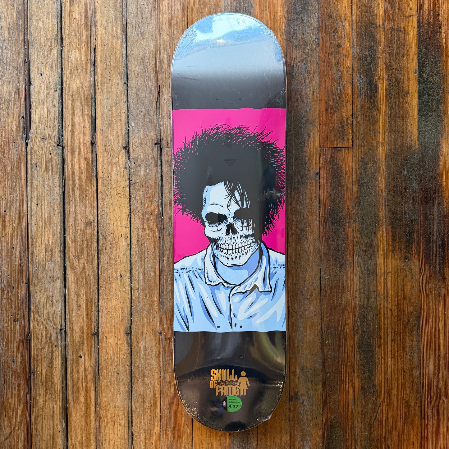 Girl - Pacheco Skull of Fame 8.37" Deck