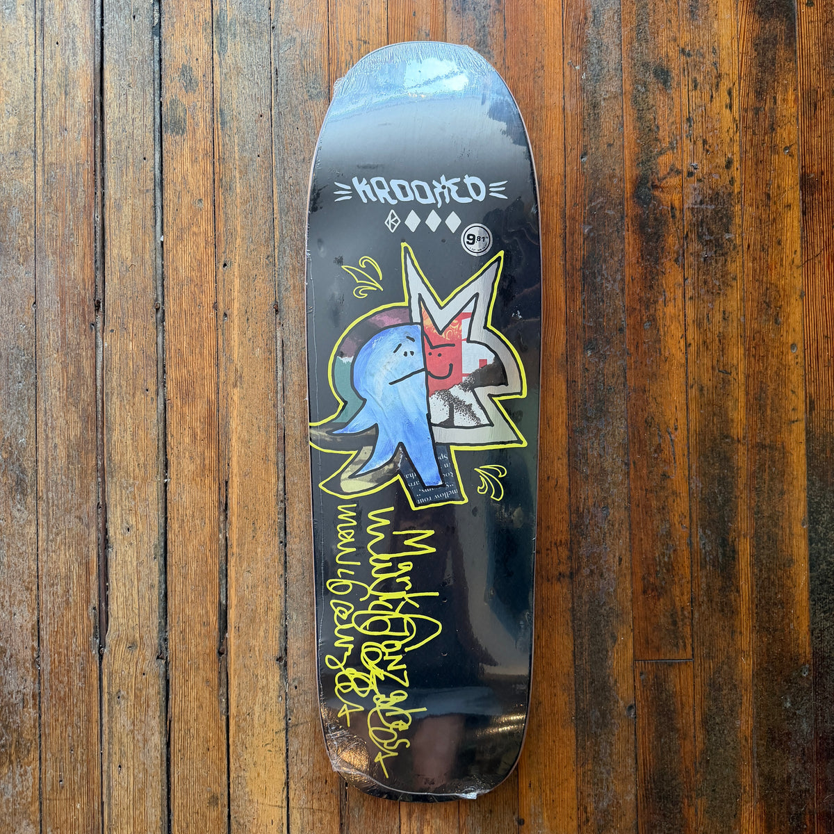 Krooked - Gonz Sig 9.81 Shaped Deck
