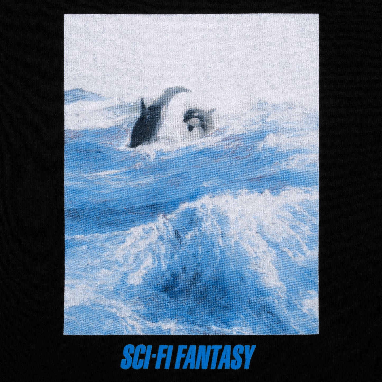 Sci-Fi Fantasy - Killer Whale Tshirt Black