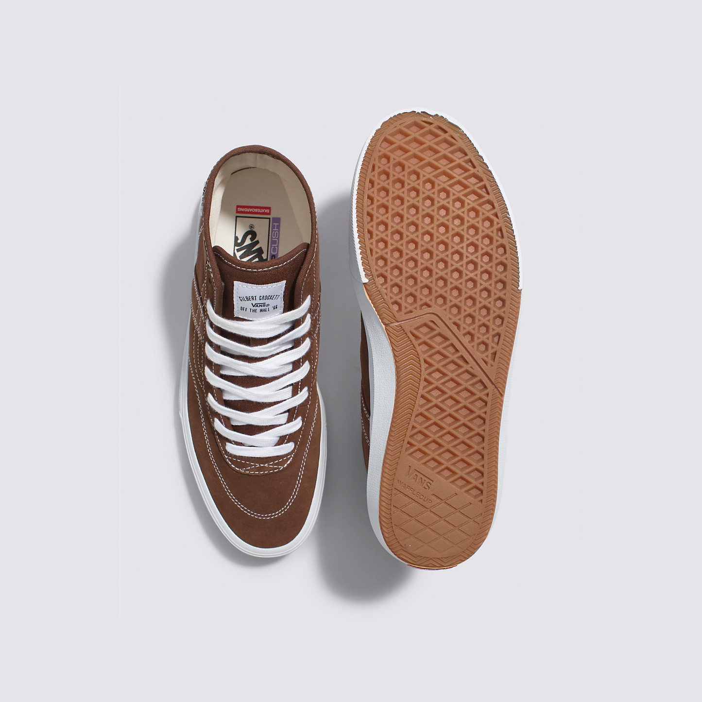 Vans - Crockett High Decon Shoe Brown/White