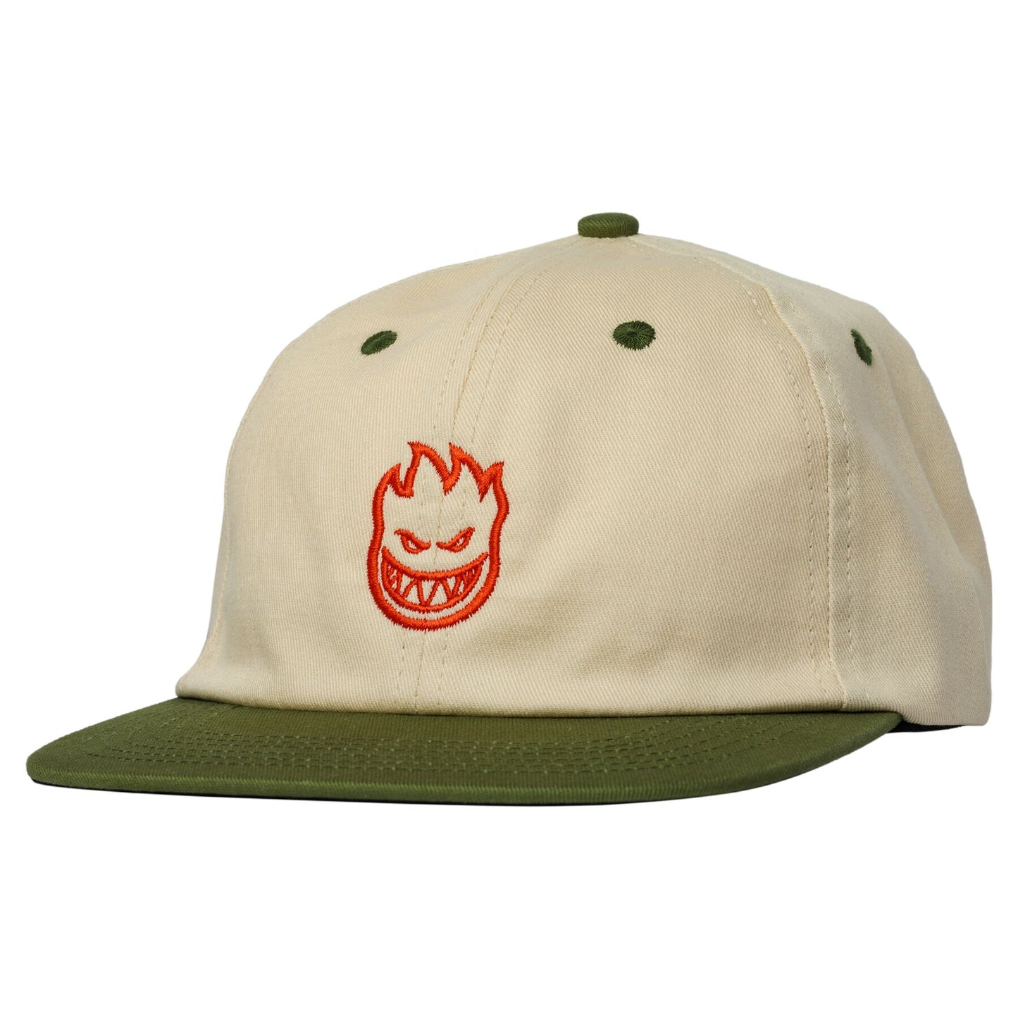 Spitfire - Lil Bighead Strapback Natural/Oliver/Red