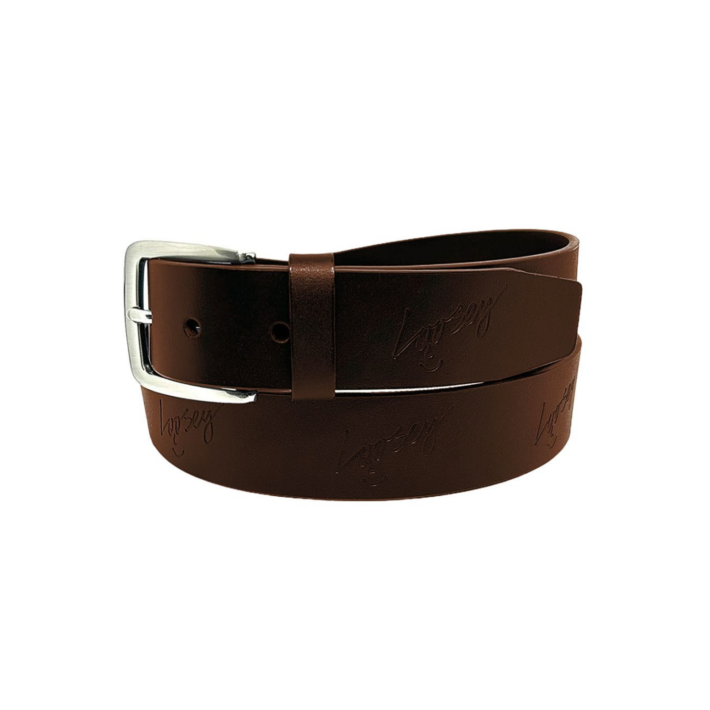 Loosey - Premium Leather Brown Belt