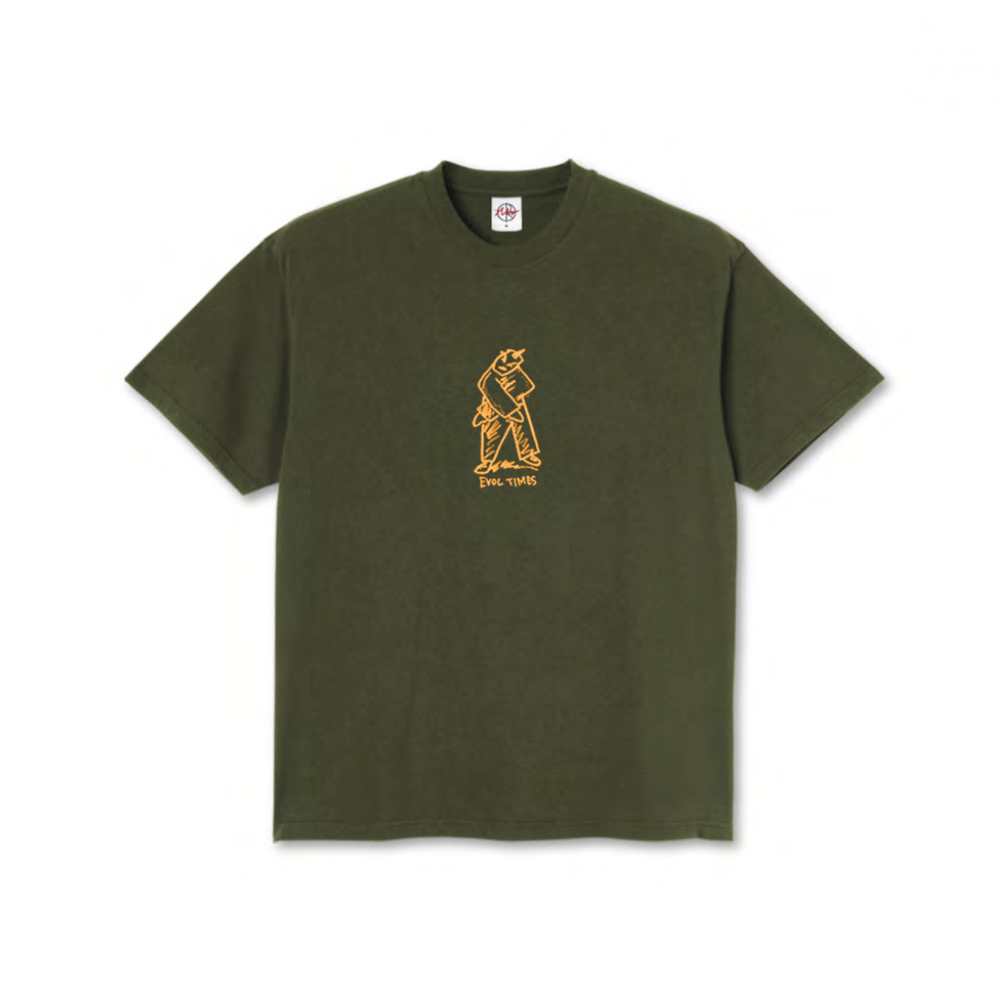 Polar Skate Co. - Evol Times Army Green Tshirt