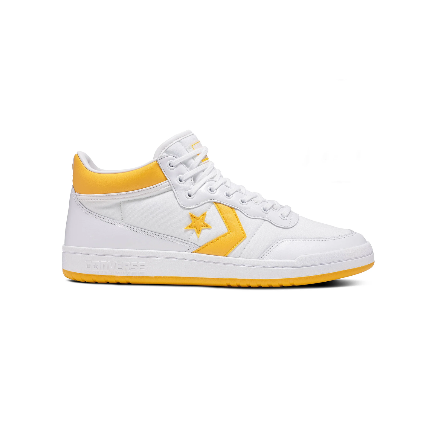 Converse - Fastbreak Pro Mid White/Light Yellow