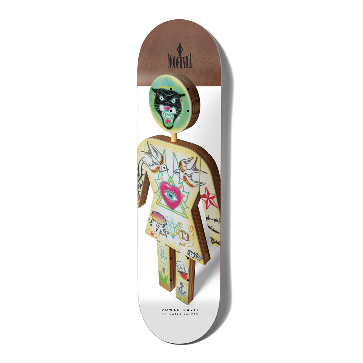 Girl - Rowan Davis Modernica 8.25" Deck by Natas Kaupas