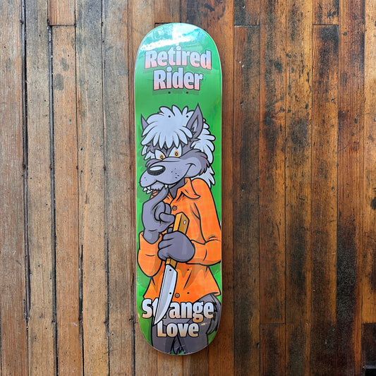 Strangelove - Retired Rider Wolf 8" Deck