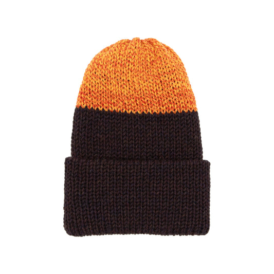 Chimney Ltd. - Brown/Orange Beanie