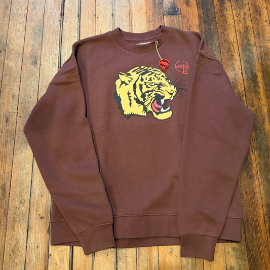 Ampersand Pound - Brown Crewneck