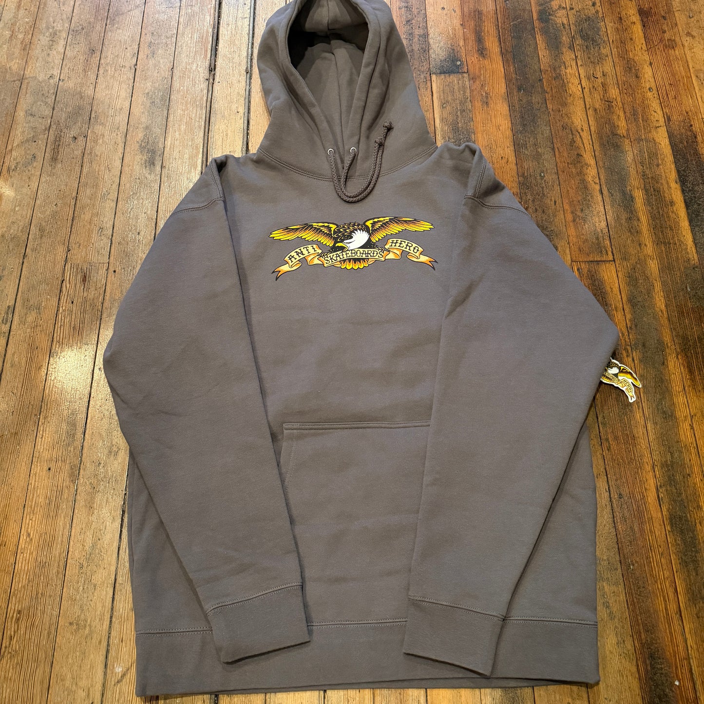 Antihero - Grey Eagle Hoodie