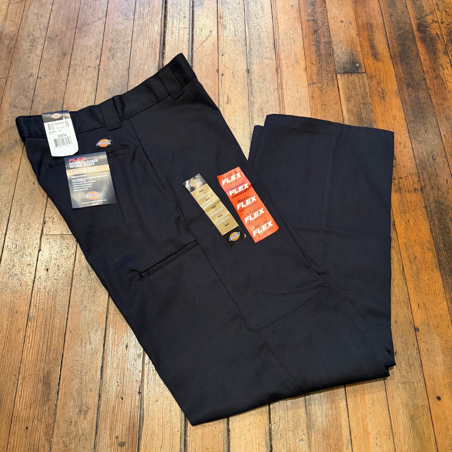 Dickies - Loose Fit Flex Black Pant