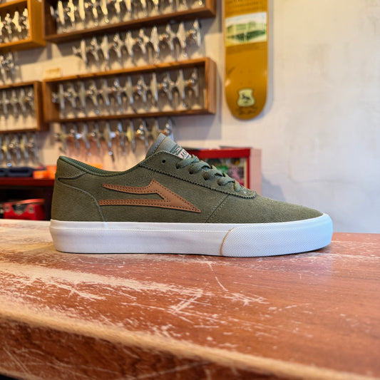 Lakai - Manchester Olive Cord Suede