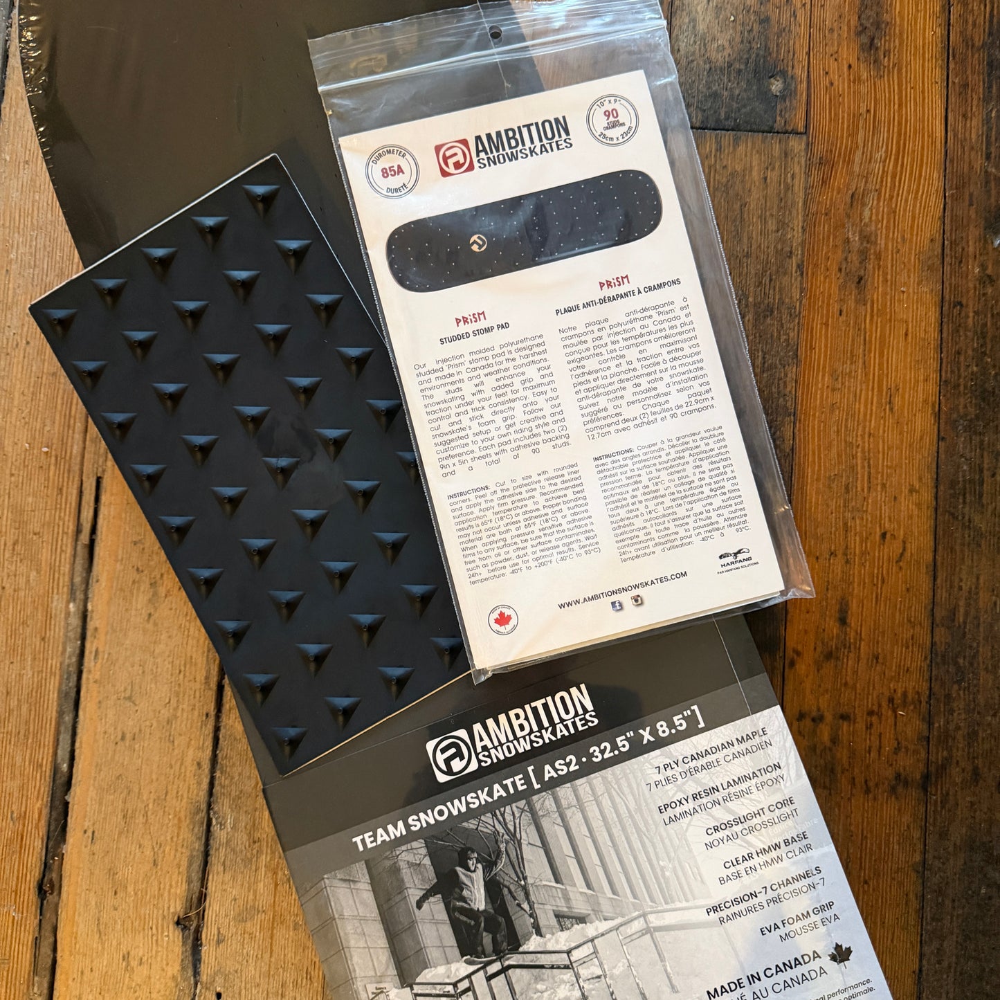 Ambition - AS2 Mirage 8.5" Snowskate Deck