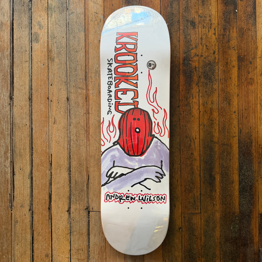 Krooked - Wilson Fire Mask 8.75" Deck