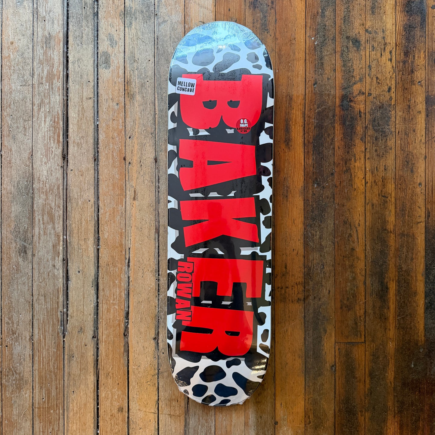 Baker - Rowan Logo Cow 8.475" Deck