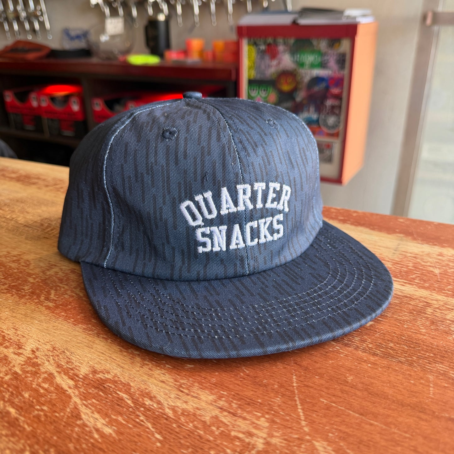 Quartersnacks - Raindrop Arch Navy Cap