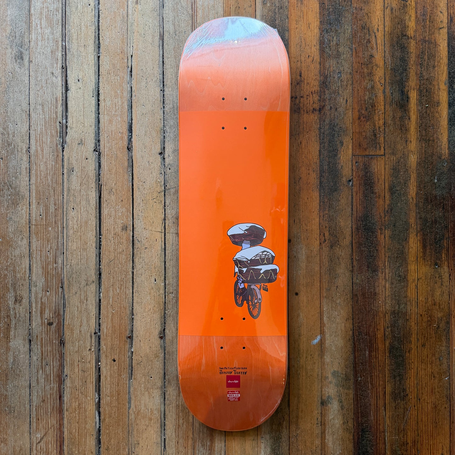 Chocolate - Trahan Cada Dia 8.25" Deck