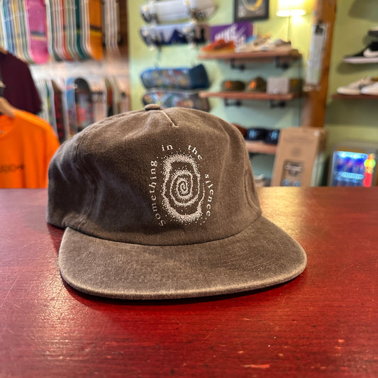 The Quiet Life - Silence Unstructured Vintage Black Snapback Hat