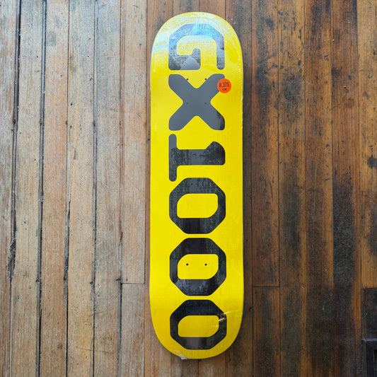 GX1000 - OG Logo Yellow/Black 8.37" Deck