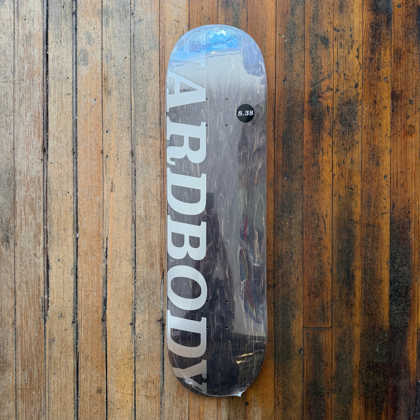 Hardbody - Silver Logo 8.38" Deck