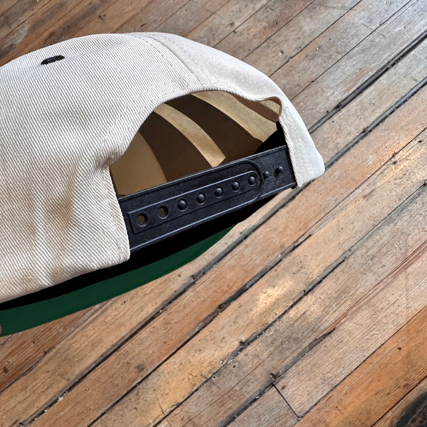 Quartersnacks - Journalist Cap Cream/Black
