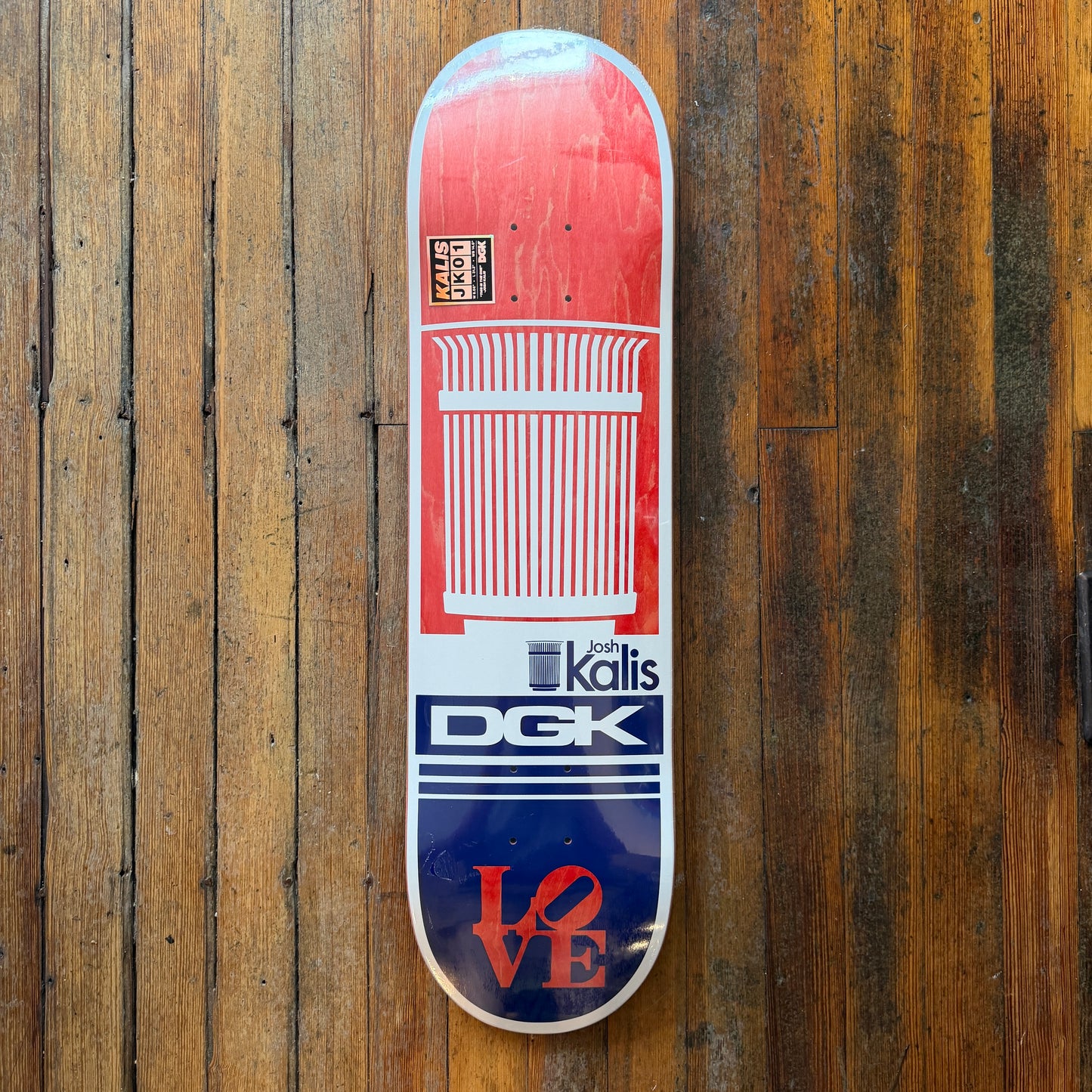 DGK - Kalis Heritage Deck 8.06" Deck