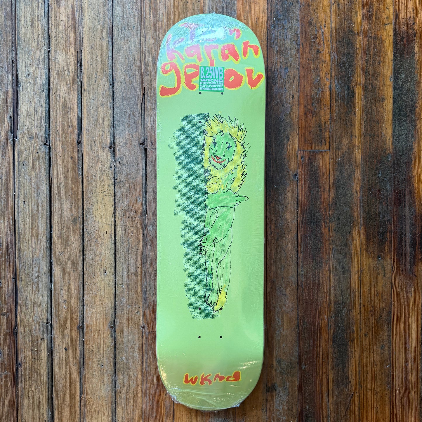 WKND - Tom Karangelov Not Today 8.25" Deck