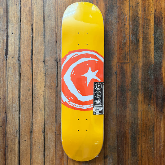 Foundation - Star & Moon Yellow 8.25" Deck