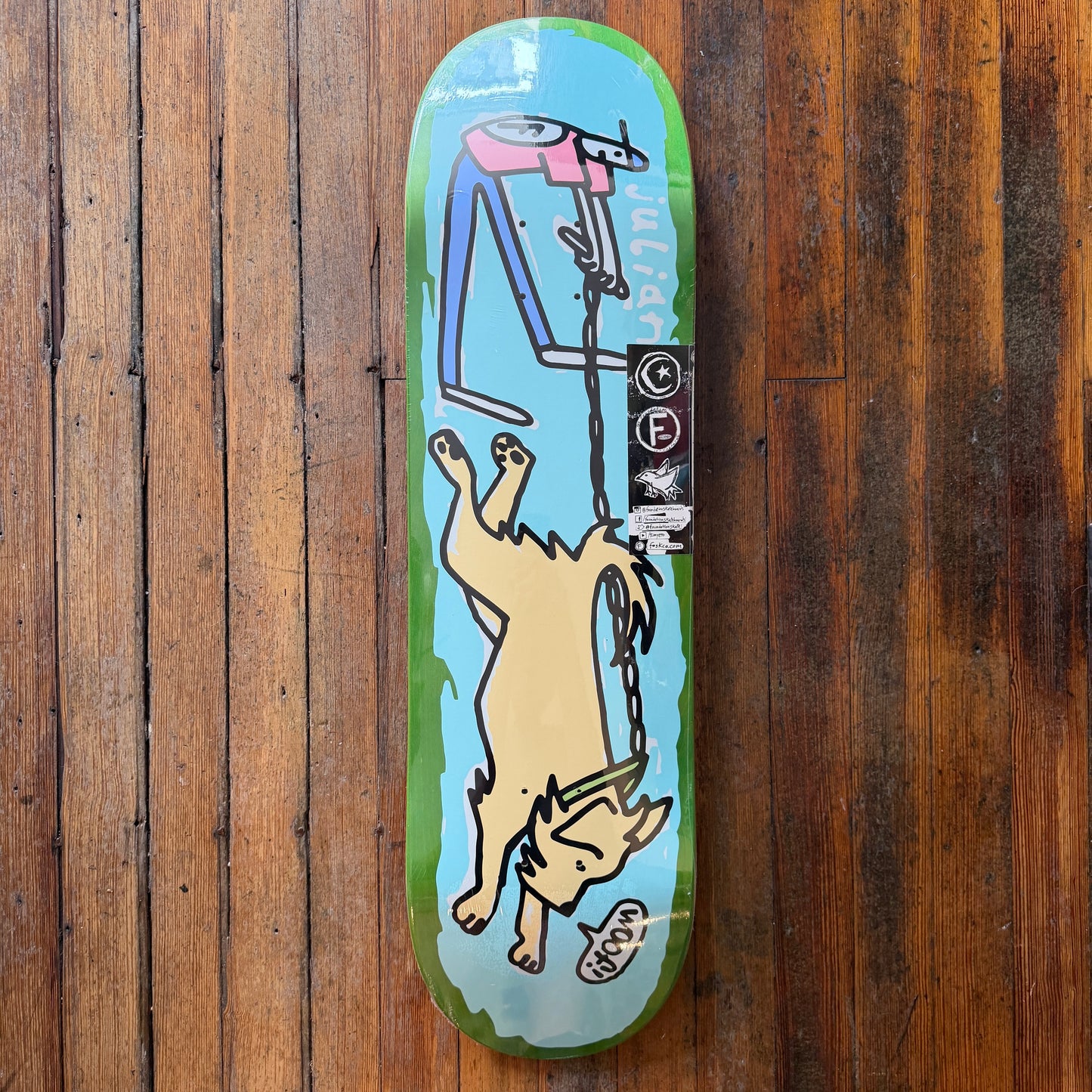 Foundation - Julien Lewis Back Off Bro 8.63" Deck