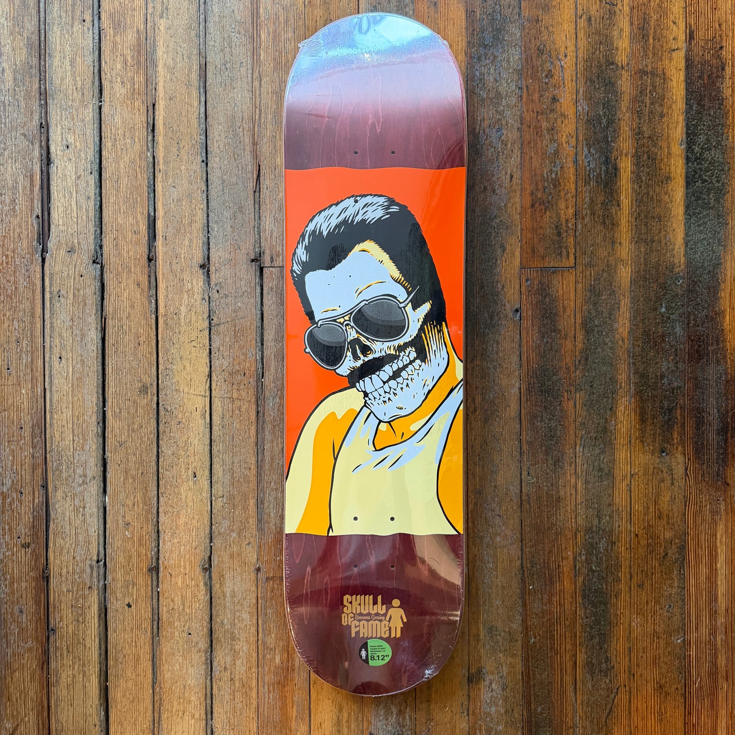 Girl - Geering Skull of Fame 8.12" Deck
