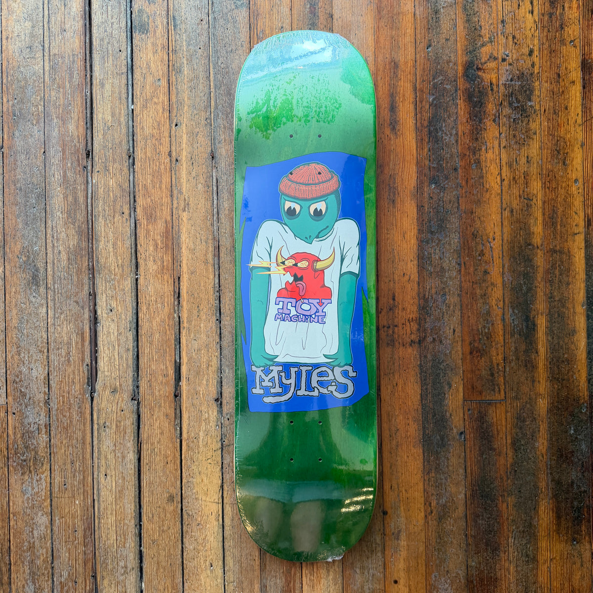 Toy Machine - Myles Willard Turtle Shirt 8.25" Deck