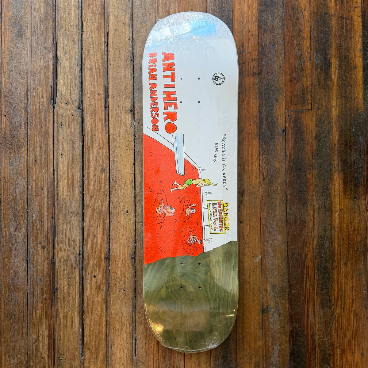 Antihero - B.A. Porous Walker Round 3 8.75" Deck