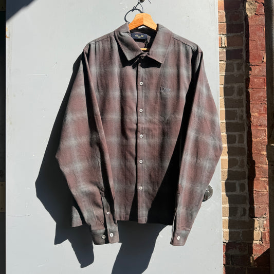 Dime - Premieum Flannel Bordeaux Shirt