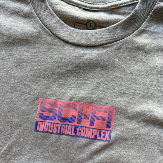 Sci-Fi Fantasy - Industrial Complex Gray Tshirt