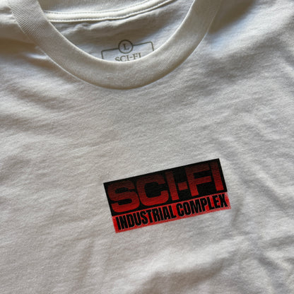 Sci-Fi Fantasy - Industrial Complex White Tshirt