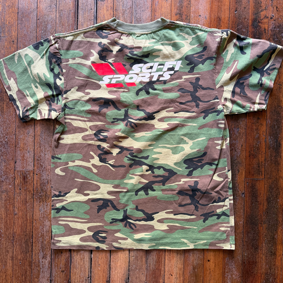 Sci-Fi Fantasy - Sci-Fi Sports Camouflage Tshirt