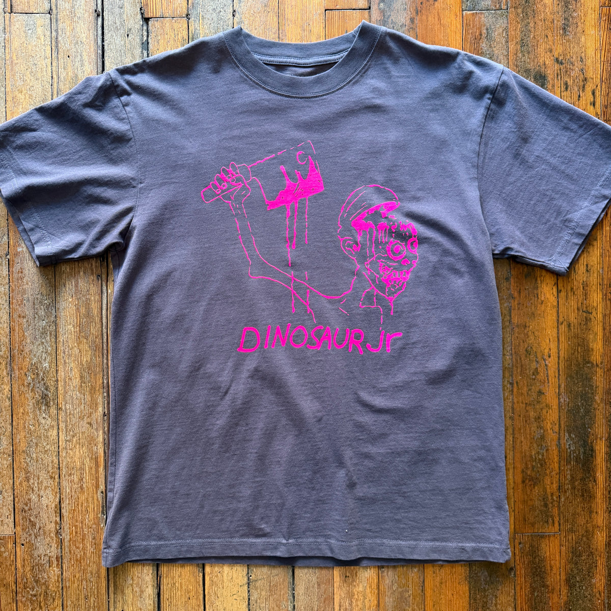 Color Bars - Dinosaur Jr. Start Choppin Navy Tshirt