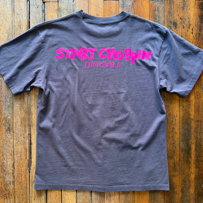 Color Bars - Dinosaur Jr. Start Choppin Navy Tshirt