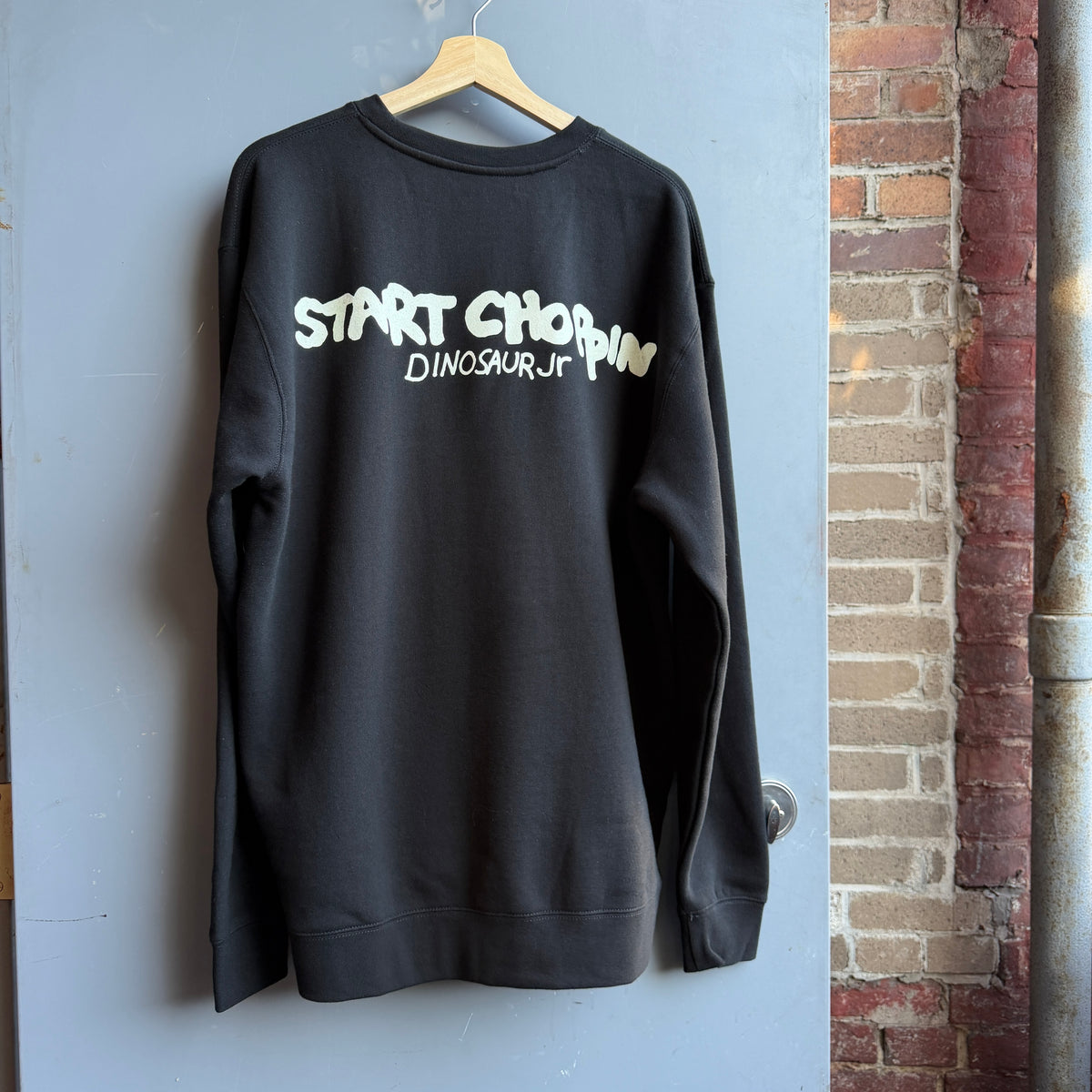 Color Bars - Dinosaur Jr. Start Choppin Black Crewneck