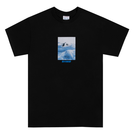 Sci-Fi Fantasy - Killer Whale Tshirt Black