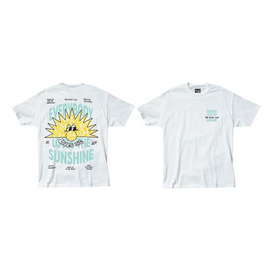 The Quiet Life - Everybody Loves the Sunshine White Tshirt