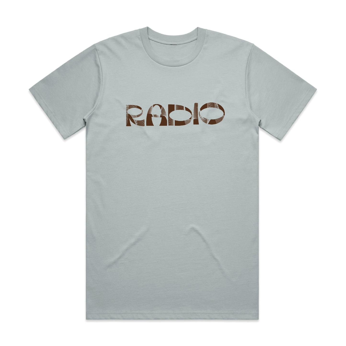 Radio - Interior Waves Light Grey/Blue Tshirt
